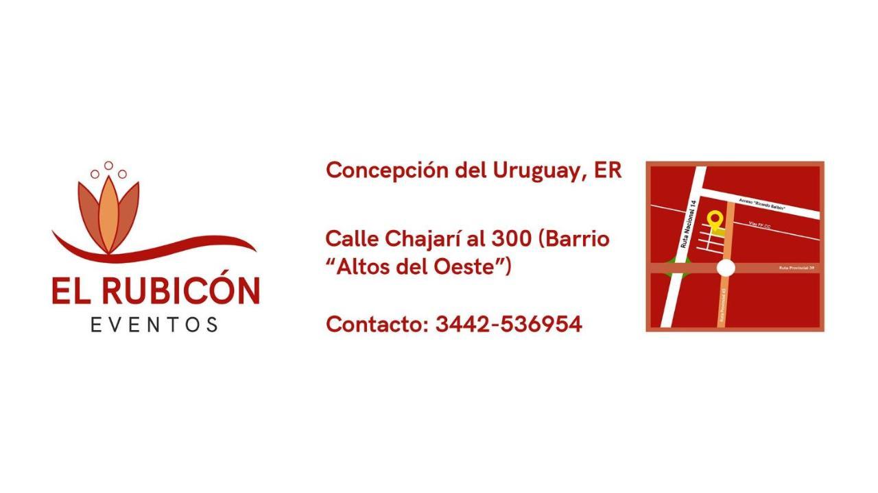 Concepción del UruguayEl Rubicon别墅 外观 照片